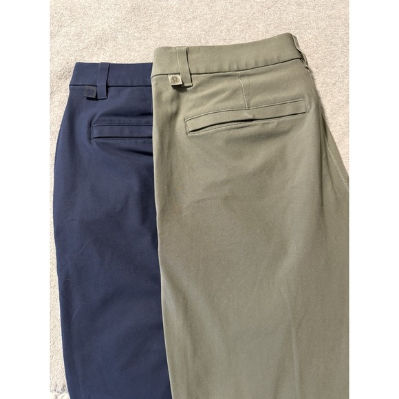 lululemon athletica Other - Lot 2 Lululemon ABC Slim Fit Trousers Mens 32x30 Warpstreme Green Blue LM5A04S